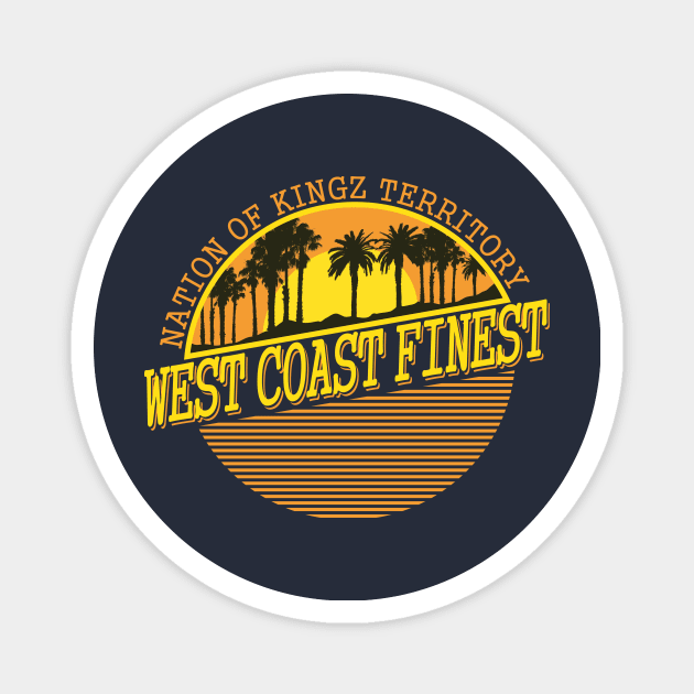 west coast T-shirt Vibe! Magnet by thishits